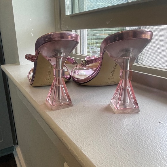 Mach & Mach Authentic Crystal Flower Slide Sandal (Women) - Picture 10 of 14